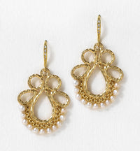 Esther Pearl Drop Earrings - Amy O. Bridal