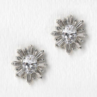 Deco Stud Earrings - Amy O. Bridal