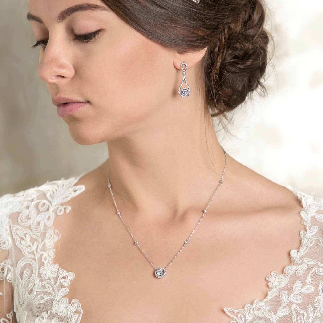 Sophia drop sales earrings in silver