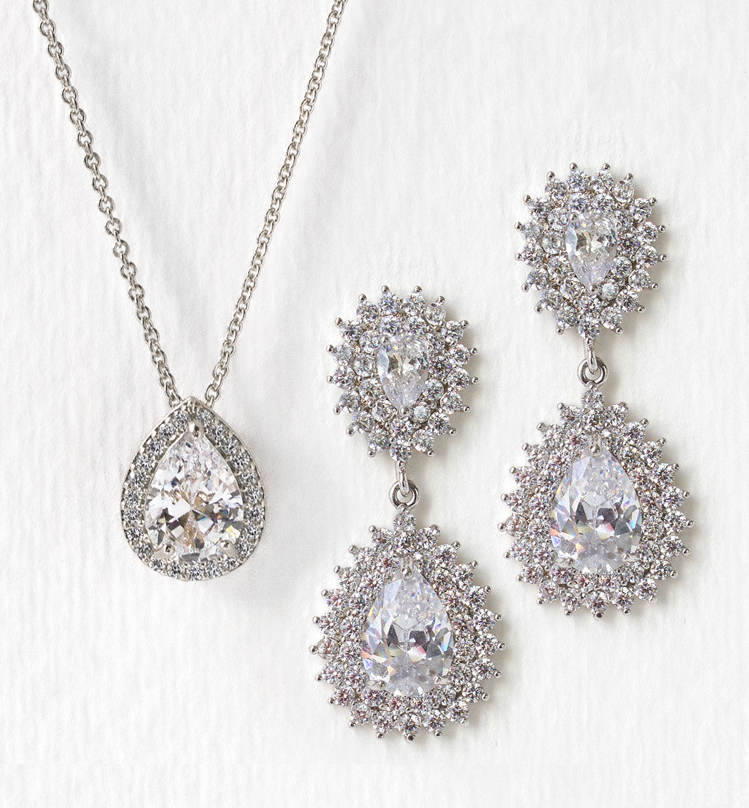 Margaux Radiant Jewelry Set - Amy O. Bridal