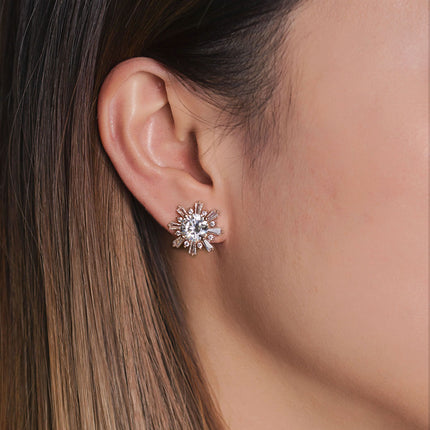 Deco Star Stud Earrings