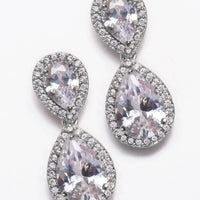 Margaux Classic Teardrop Earrings - Amy O. Bridal