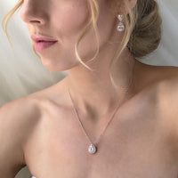 Margaux Classic Teardrop Earrings - Amy O. Bridal