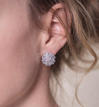 Starburst Stud Earrings - Amy O. Bridal