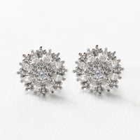 Ray Crystal Stud Earrings