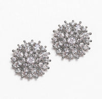 Ray Crystal Stud Earrings - Amy O. Bridal