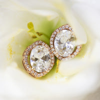 Cleo Crystal Stud Earrings