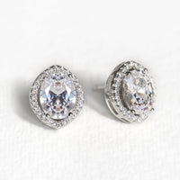 Cleo Crystal Stud Earrings