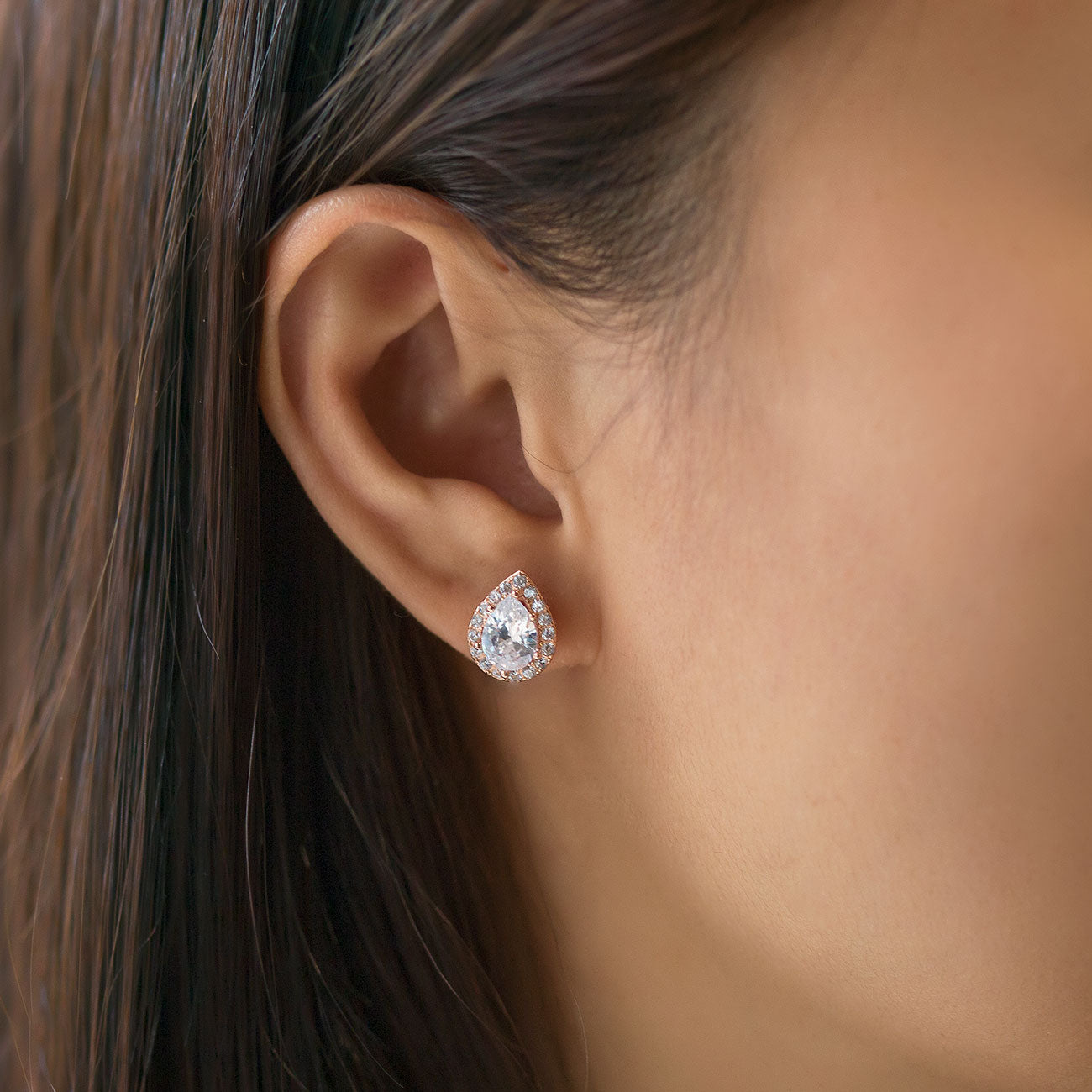 Margaux Teardrop Stud Earrings