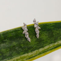 Marquise Ear Climber Earrings