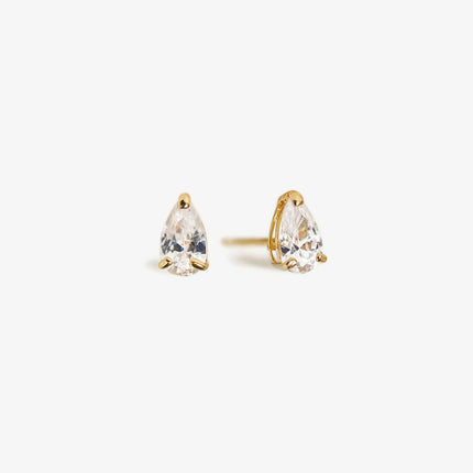 Tiny Pear Studs