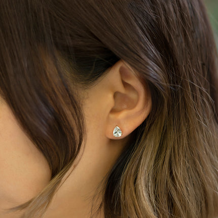 Pear Studs