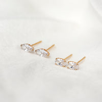 Marquise Stud Earrings