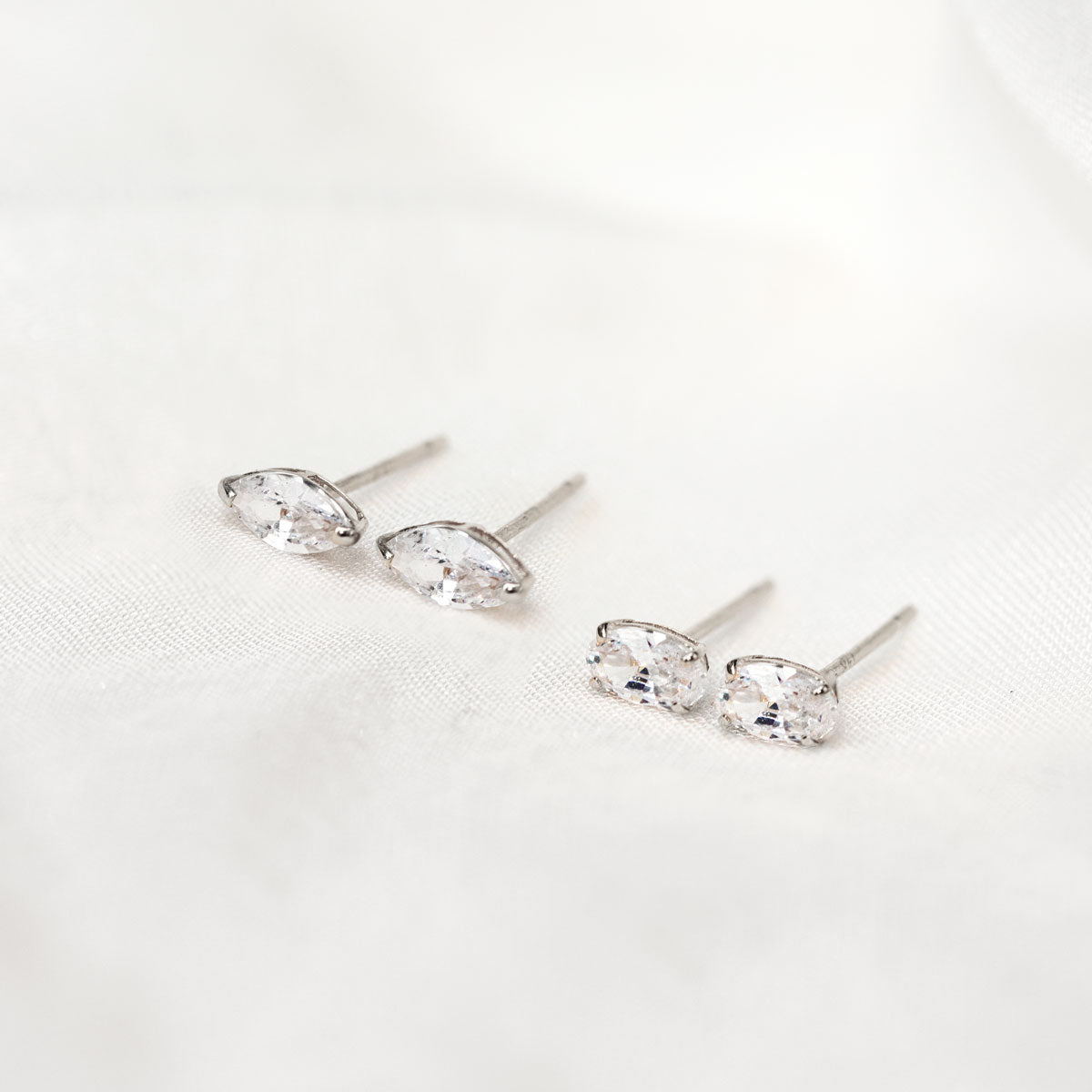 Marquise Stud Earrings