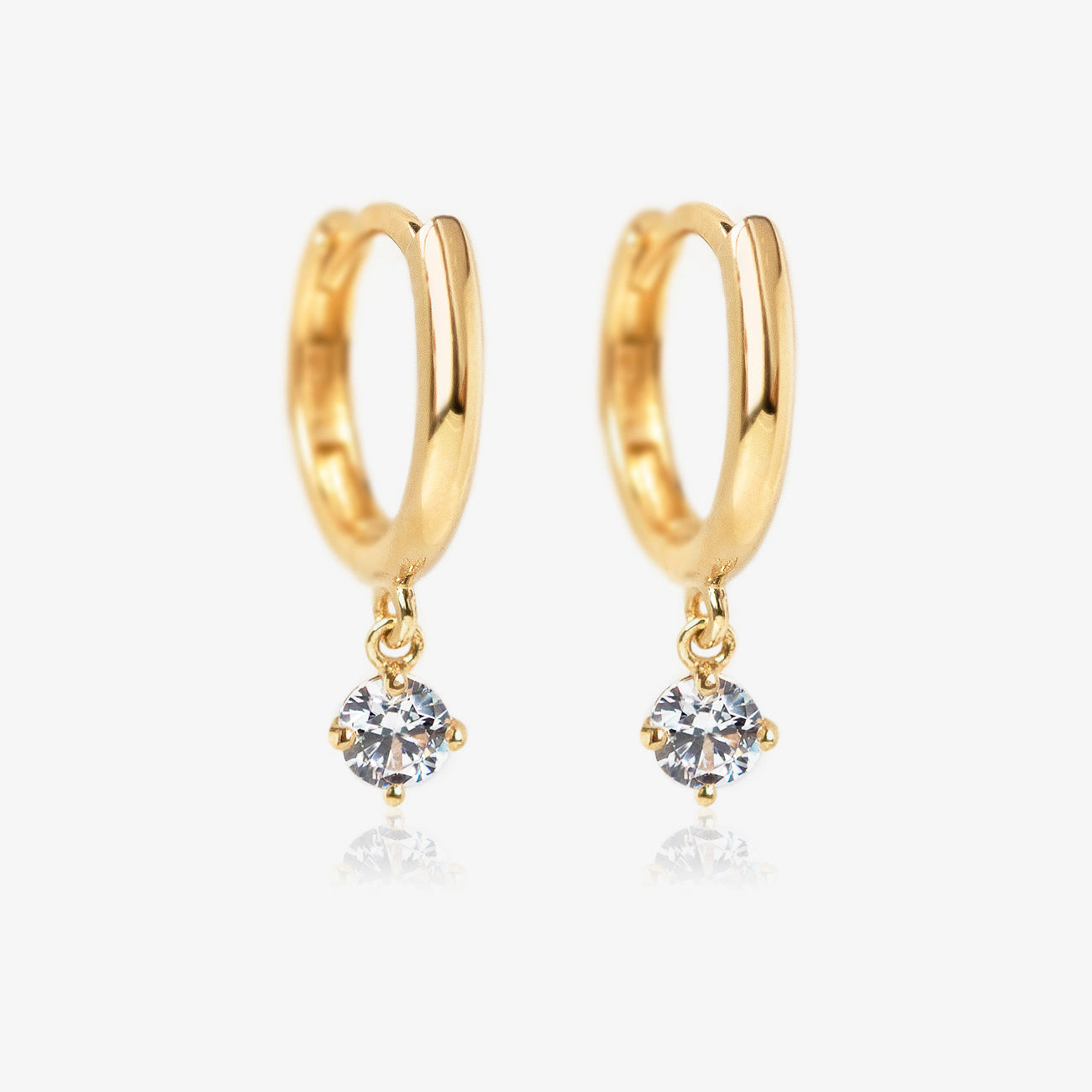 Gold Huggie Earrings, Hoop Earrings, Small Hoop Earrings – AMYO Jewelry