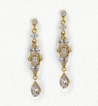 Marquise Dainty Drop Earrings - Amy O. Bridal