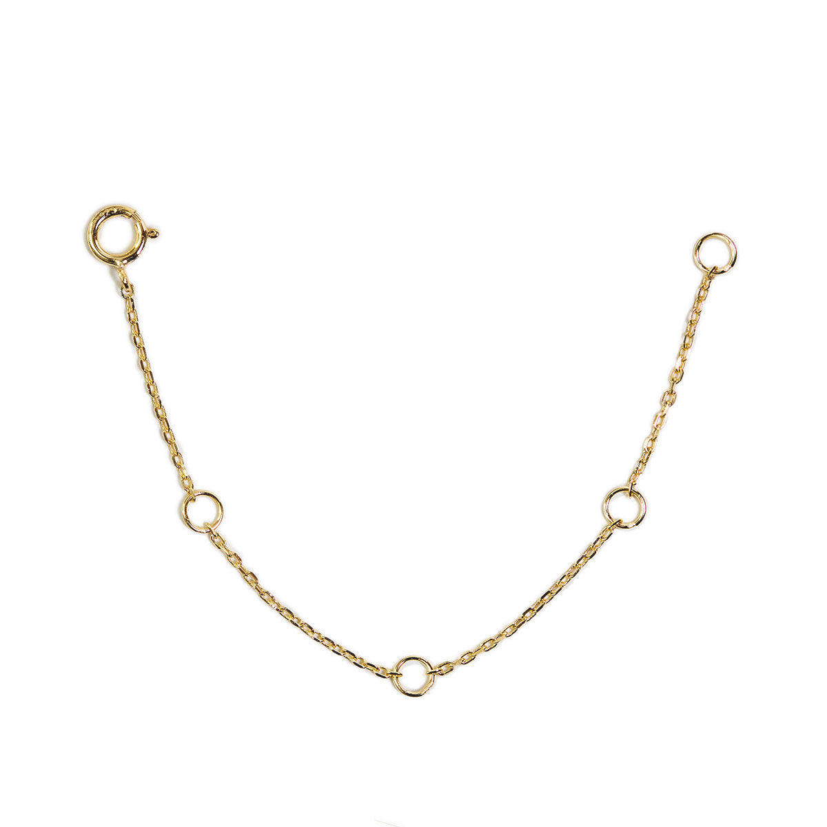 Gold Necklace Extender, Gold Chain Extender