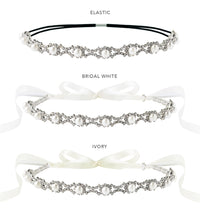 Eden Pearl & Crystal Headband - Amy O. Bridal