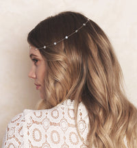 Fleur Dainty Crystal Headpiece - Amy O. Bridal