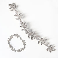 Boho Leaf Eternity Bracelet