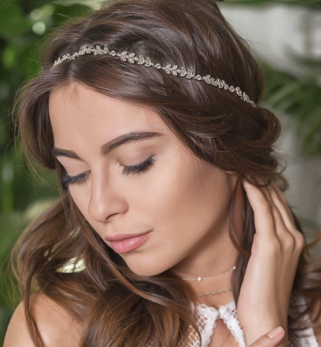 Monet Eternity Wreath Headpiece - Amy O. Bridal