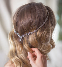 Monet Eternity Wreath Headpiece - Amy O. Bridal