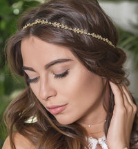 Boho Hair Vine Halo Headpiece