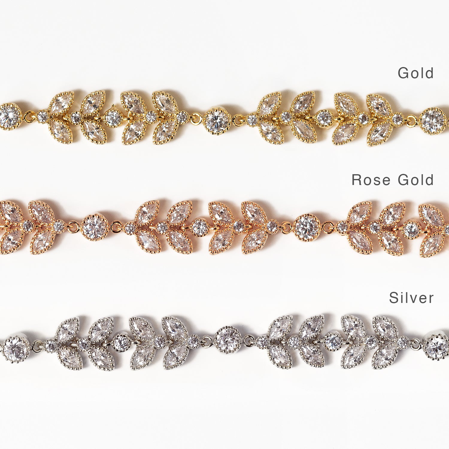 Monet Floral Bracelet - Amy O. Bridal