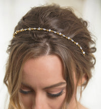 Marquise Crystal Headband - Amy O. Bridal