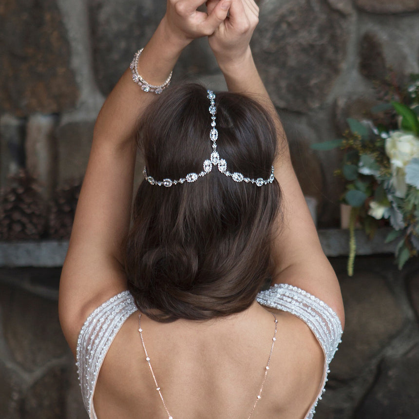 Jules Crystal Headpiece
