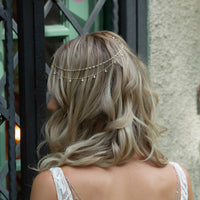 Dakota Crystal Chain Headpiece