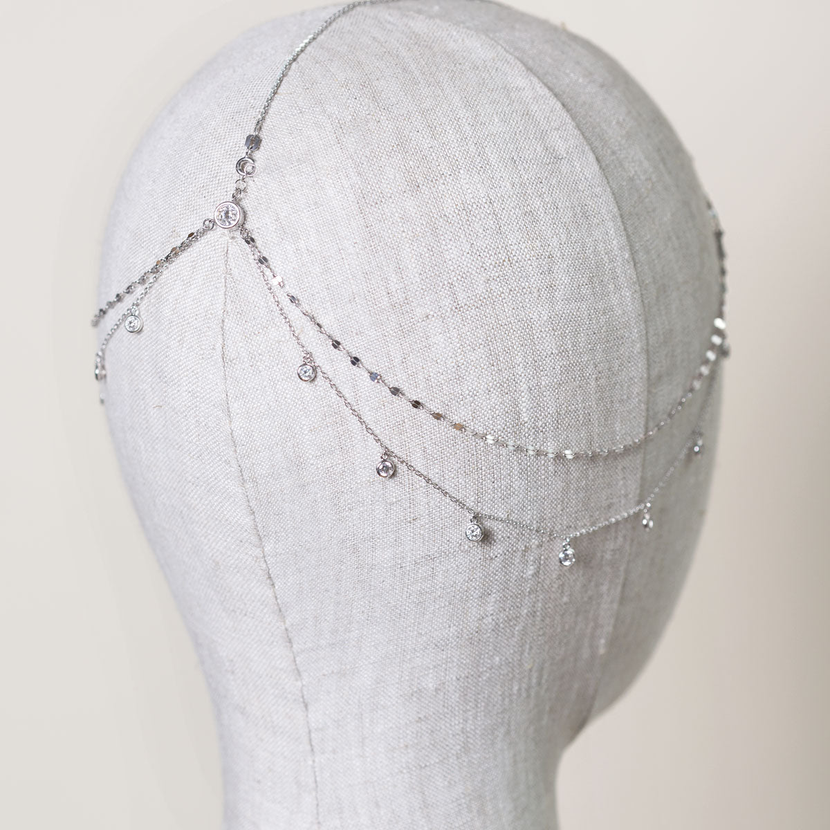 Dakota Crystal Chain Headpiece