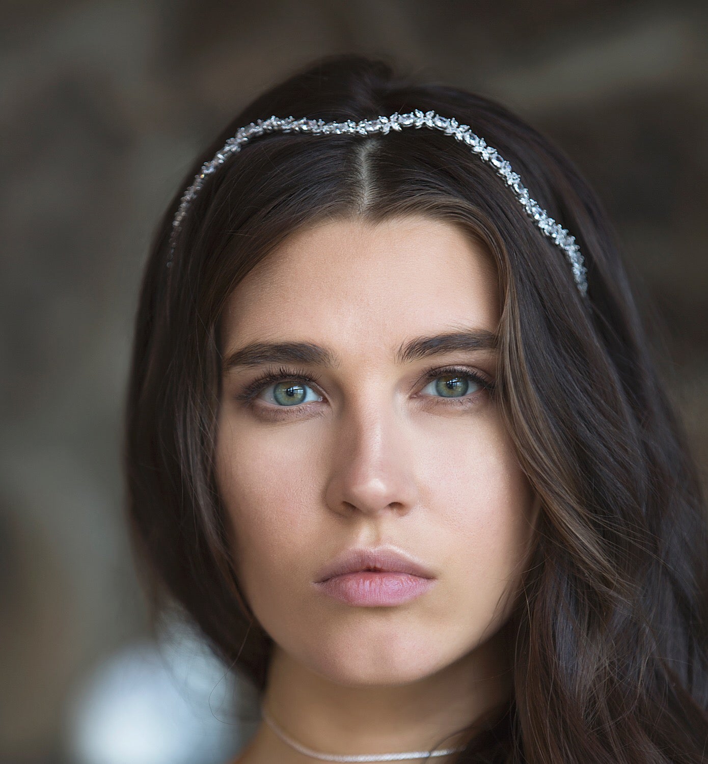 Fleur Crystal Headband - Amy O. Bridal