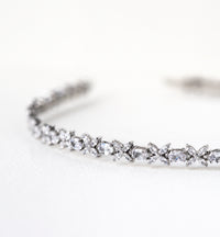 Fleur Crystal Headband - Amy O. Bridal