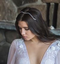 Fleur Crystal Headband - Amy O. Bridal