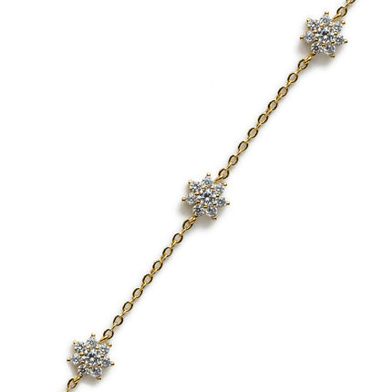 Fleur Crystal Choker Necklace