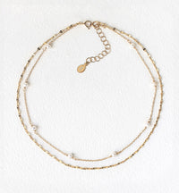 Perla Dainty Layered Choker