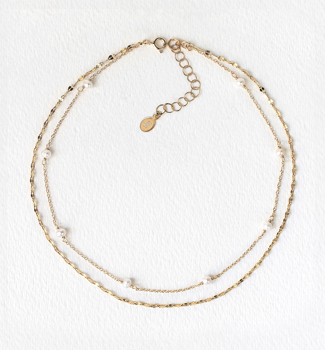 Perla Dainty Layered Choker