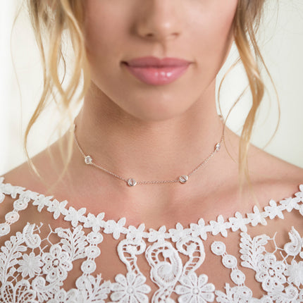 Sienna Crystal Choker