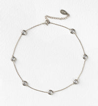 Sienna Crystal Choker - Amy O. Bridal