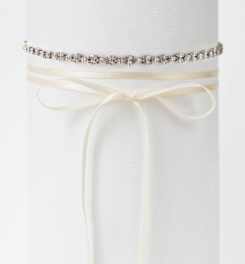 Marquise Deco Choker Necklace - Amy O. Bridal