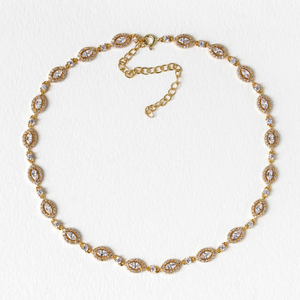 Daisy Marquise Choker Necklace