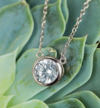 Dakota Crystal Pendant Necklace - Amy O. Bridal