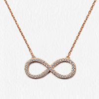 Crystal Infinity Necklace