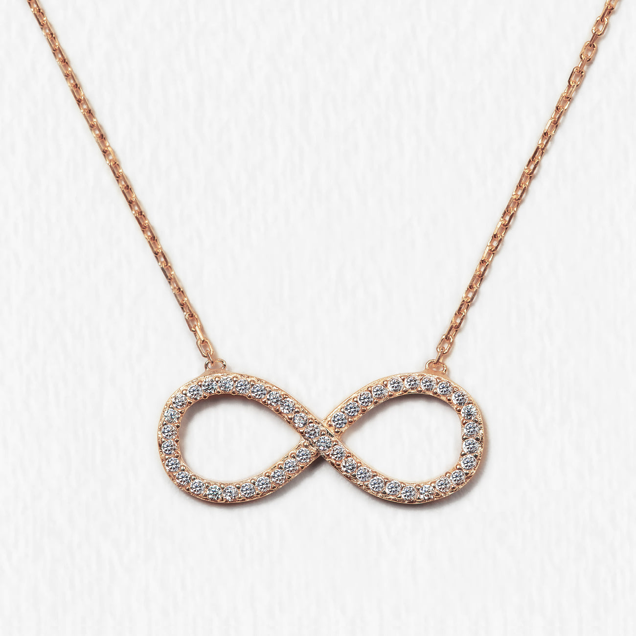 Crystal Infinity Necklace