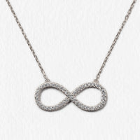 Crystal Infinity Necklace