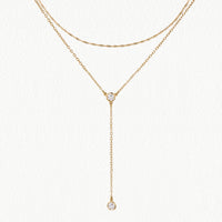 Dakota Layered Lariat Necklace