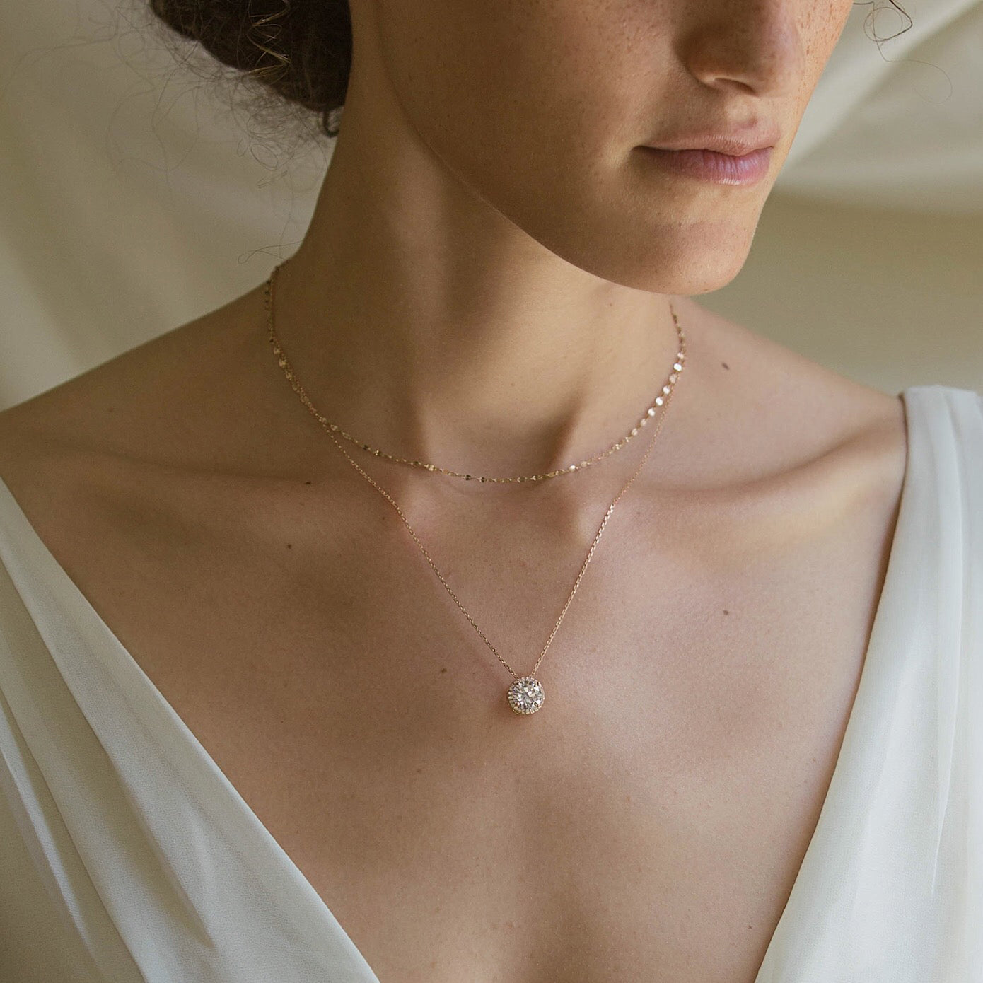 Sophia Round Layered Necklace