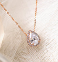 Margaux Teardrop Layered Necklace