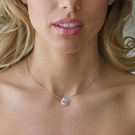 Margaux Teardrop Necklace GM